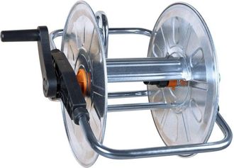 vidaXL Vidaxl - Carrete De Pared Para Manguera De 50 M 1/2 O 35 M 3/4 Acero