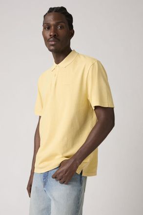 Levi's Polo Authentic - Hombre - 2XL - Amarillo / Garment Dye Straw