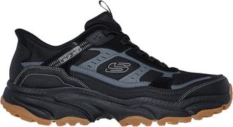 Skechers Mens Viking AT Suede Hiking Shoes (Black) - Size UK 7