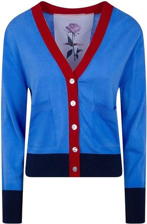 In Bed With You V Neck Printed Cardigan