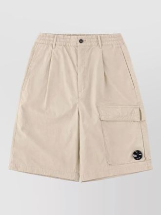 C.P. Company shorts side cargo pocket back belt loops