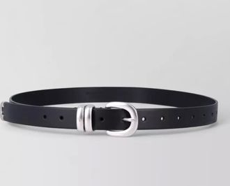 By Malene Birger leather slim belt