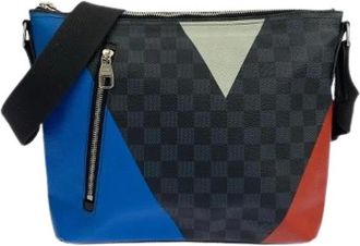 Louis Vuitton Pre-owned Cross Body Bags, female, Multicolor, Size: ONE SIZE Pre-owned Mick Damier Cobalt Shoulder Bag Limited