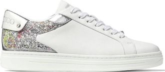 Jimmy Choo London Rome/F Leather Low-Top Sneakers