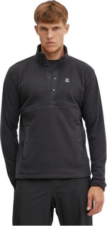 Hagl&ouml;fs Mora Mid - Heren - Sportshirts - Zwart - S - Fitness