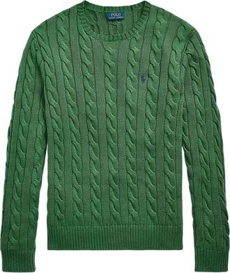 Polo Ralph Lauren Maglione intrecciato in cotone - Verde