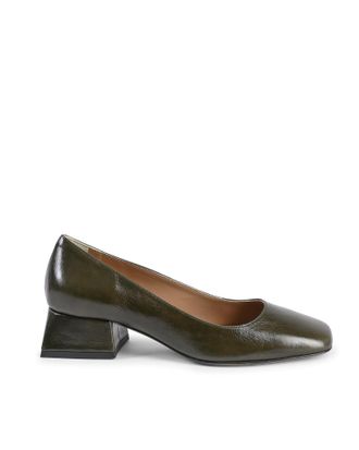 19V69 Bicolor Leather Ballet Womens Flats