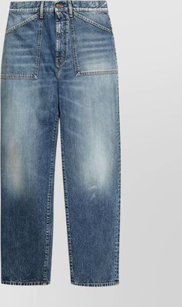 Givenchy cotton straight-leg trousers
