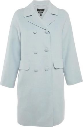 Max Mara Cappotto doppiopetto - Blu