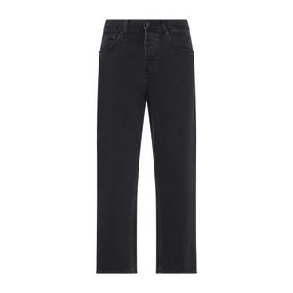 Carhartt Work in Progress Black Mid Rise Jeans