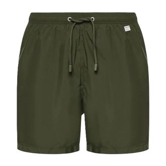 MC2 Saint Barth Beachwear, male, Green, Size: S Lighting Pantone Swim Shorts