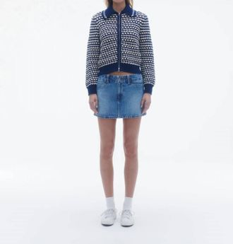 Guest In Residence Womens Kirby Jacket In Midnight Combo