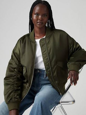 Levi's Andy Tech Jacket - Womens - M - Green