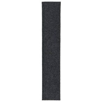 vidaXL Alfombra De Pasillo Atrapa Suciedad 100x500 Cm Antracita Vidaxl