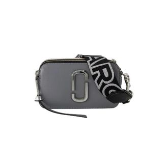 Marc Jacobs Leren Crossbodytas - Dames - Schoudertassen - Grijs - ONE Size - Leer - Tassen