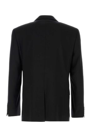 Balenciaga 850759tpt07 1038 New Black Exterior: Wool Lining: Cupro Giacche E Gilet Jacket