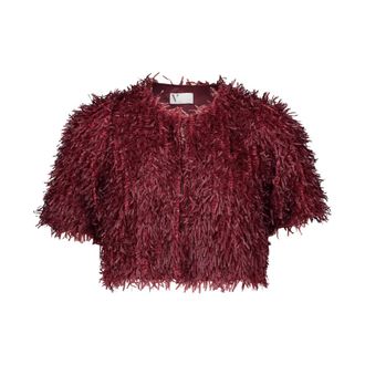 Vera Mont Jacke - Dames - Jassen - Rood - Maat: M Leer