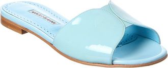 Manolo Blahnik Houramu Patent Sandal