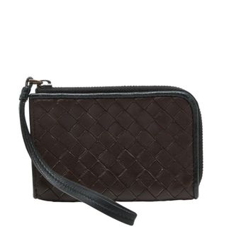 Bottega Veneta Brown Leather Coin Purse/Coin Case (Pre-Owned)
