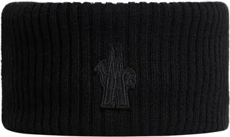 Moncler Moncler Wool Neck Warmer, Men, Black, Size: One Size