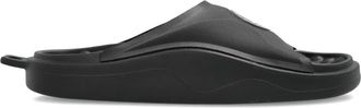 adidas by Stella McCartney Slippers met logopatch - CBLACK CBLACK CBLACK