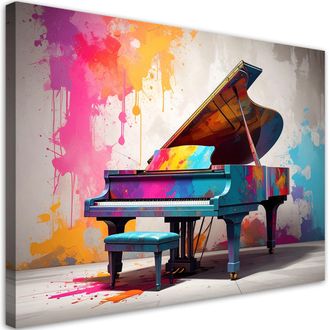 Feeby Impresi&oacute;n De Imagen, Piano De Colores, 100x70