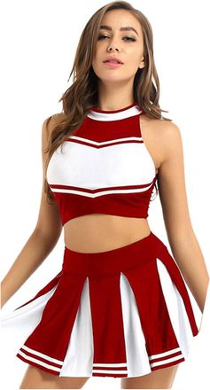 Generic Cheerleader (One Size) Adult Fancy Dress Costume | Unisex Novelty Stag Party Funny Costumes for Men, Stag Outfit