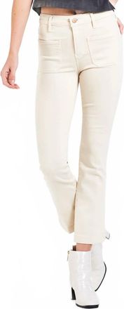 Dear John Denim Jeanne Flare Jeans In Vanilla