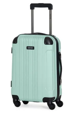Kenneth Cole Out of Bounds 20-Inch Hardside Spinner Carry-On Suitcase in Mint Blue at Nordstrom Rack