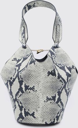 Khaite Borsa Lotus Khaite in pelle stampa pitone