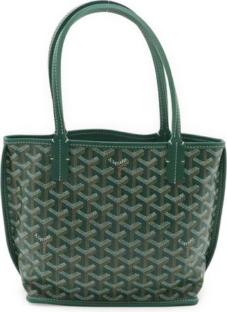 Goyard Anjou Mini Tote Bag Green