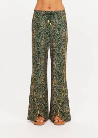 The Upside Bamba Roma Wide Leg Pant In Paisley