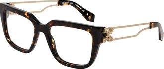 Off-white Off White Dameszonnebril, model 8w (Donker Havana Bruin)