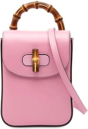 Gucci Pre-owned Mini Bags, female, Pink, Size: ONE SIZE Pre-owned Mini Bag