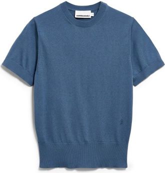 Armedangels Fine S SL Knit Sweater Pullover f&uuml;r Damen | blau