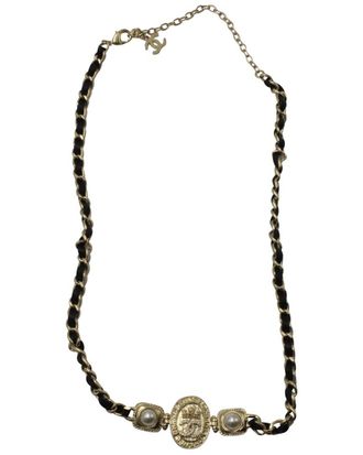 Chanel Pearl And Medallion Chain Belt (Authentic Pre-Loved)