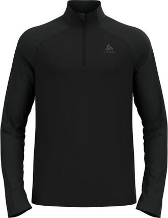 Odlo Midlayer 1/2 Zip Essential Ceramiwarm Funktionsshirt f&uuml;r Herren | schwarz
