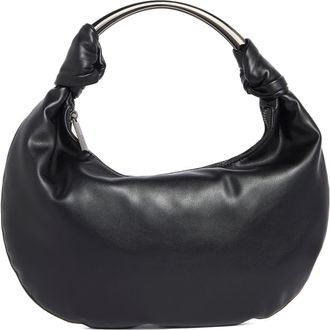 BCBGeneration Knotted Top Handle Bag in Black at Nordstrom Rack