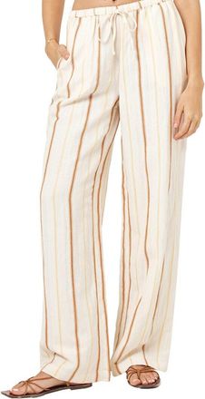 L*Space L*Space Beach House Linen-Blend Pant