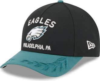 New Era 9Forty M-Crown Cap 2025 Draft Philadelphia Eagles Black