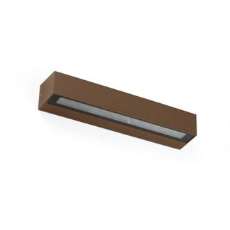 Faro Barcelona Doro-13 Led Aplique De Pared Marr&oacute;n 71905