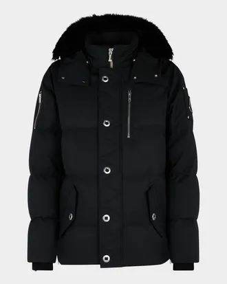 Moose Knuckles Men & apos;s Original Shearling Trim 3Q Jacket