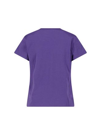 Polo Ralph Lauren Womens T-Shirts And Polos Violet Cotton
