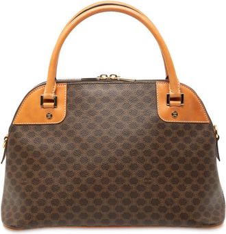 Celine Pre-owned Celine Macadam Coated Canvas Dome Satchel Ladies CE00/32