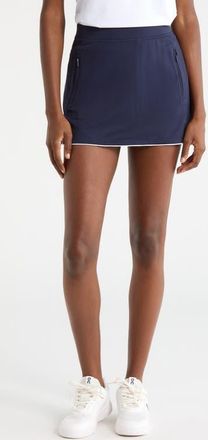 G/Fore Mid Rise Tulip Hem Piqu&eacute; Golf Skort in Twilight at Nordstrom, Size X-Large