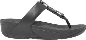 FitFlop Fitflop Hallye Chain Leather Toe Post Sandal