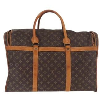 Louis Vuitton Pre-owned Vintage Weekend Bag - Dames - Pre-owned - Bruin - Maat: ONE Size Leer