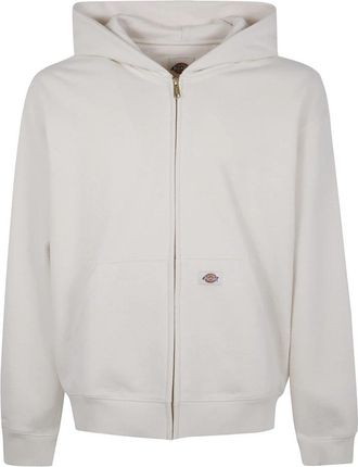 Dickies Mineral Fz Hoodie - Heren - Vesten met rits - Beige - M - Katoen - Hoodies & sweatvesten