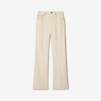 Burberry High Rise Bootcut Jeans