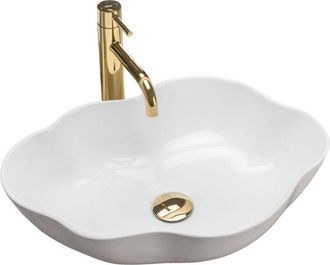 Rea Rea - Lavabo Sobre Encimera Pearl Blanco